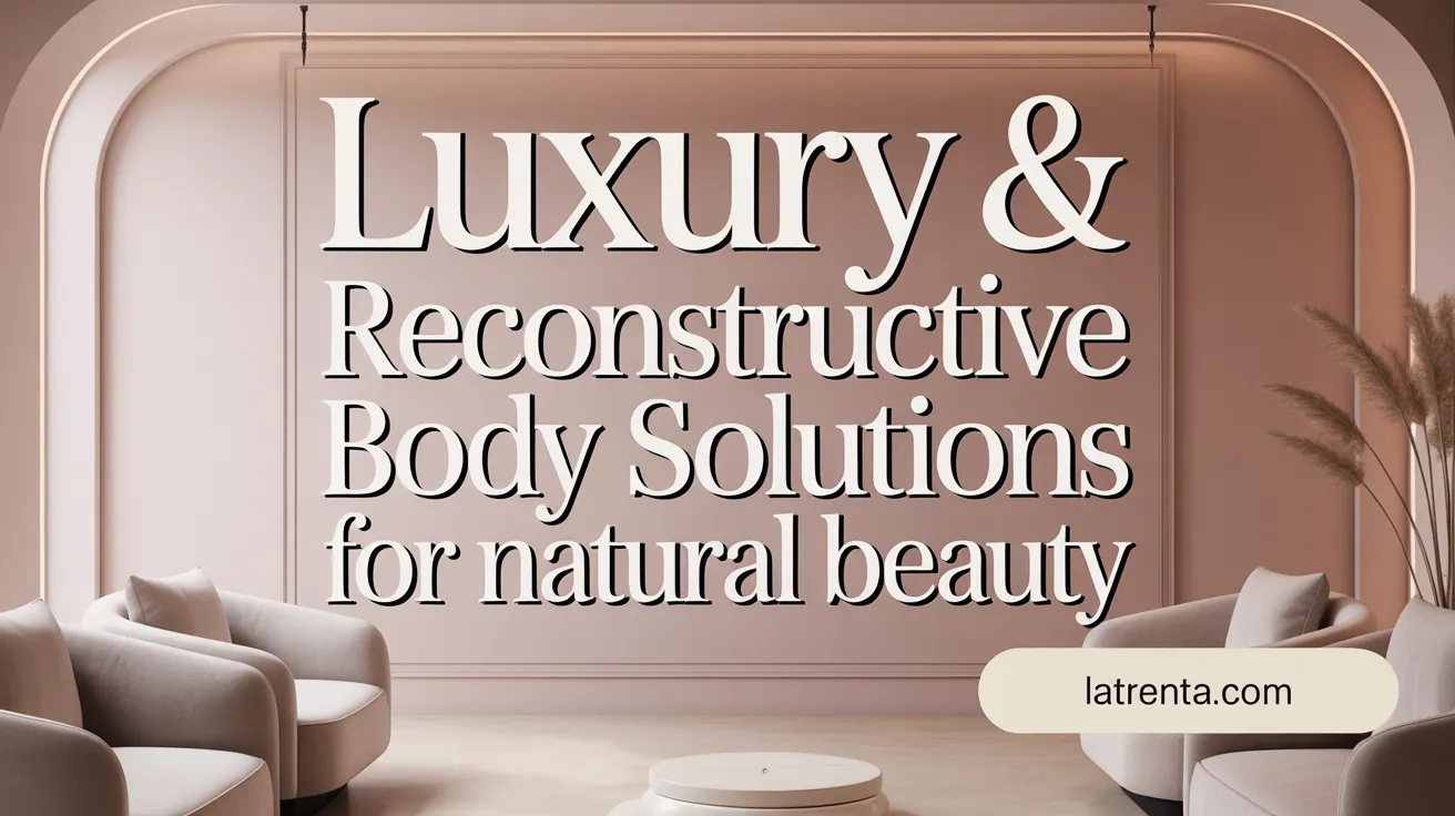 Luxury & Reconstructive Body Solutions for Natural Beauty