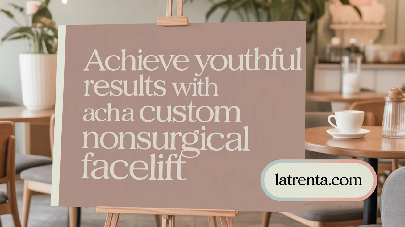 Achieve Youthful Results with a Custom Nonsurgical Facelift