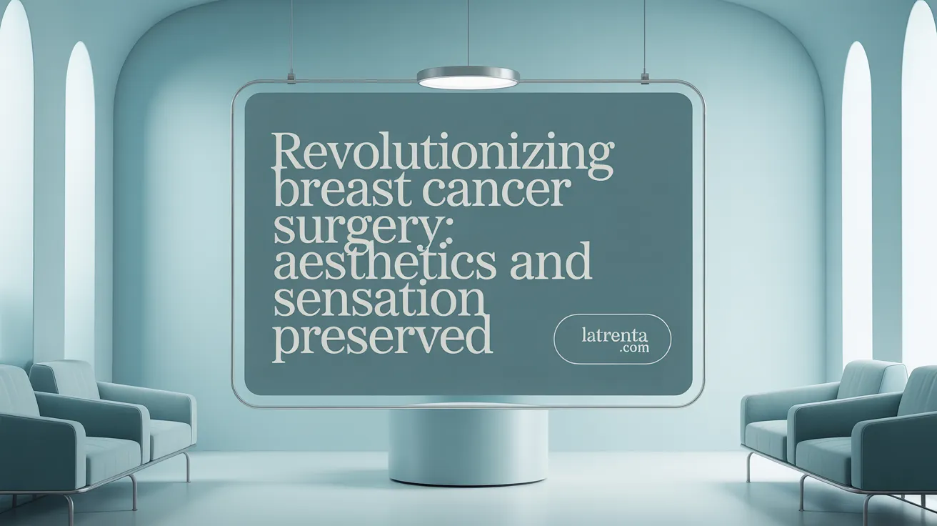 Revolutionizing Breast Cancer Surgery: Aesthetics and Sensation Preserved