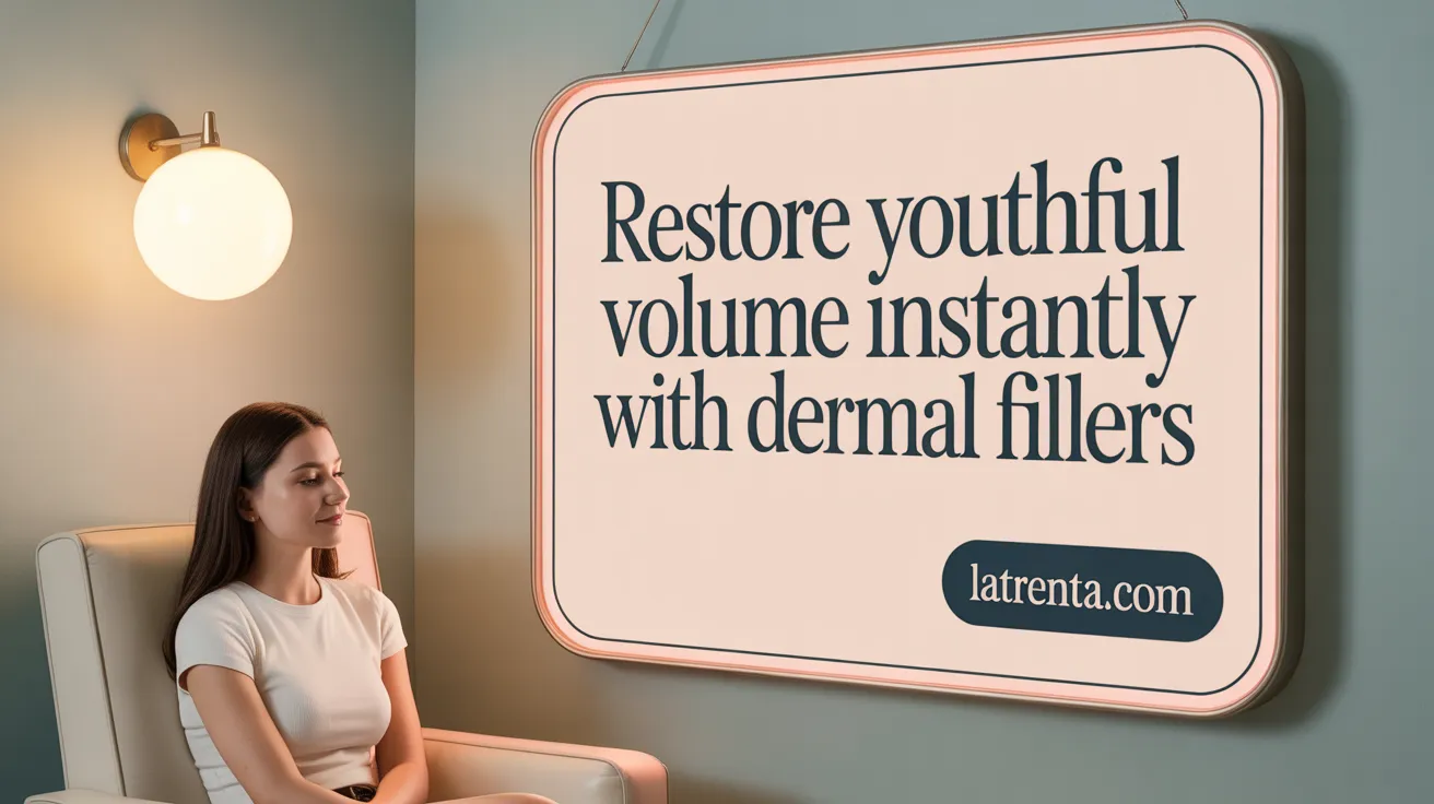 Restore Youthful Volume Instantly with Dermal Fillers