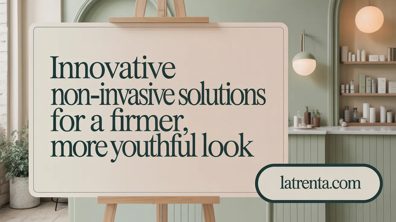Innovative Non-Invasive Solutions for a Firmer, More Youthful Look