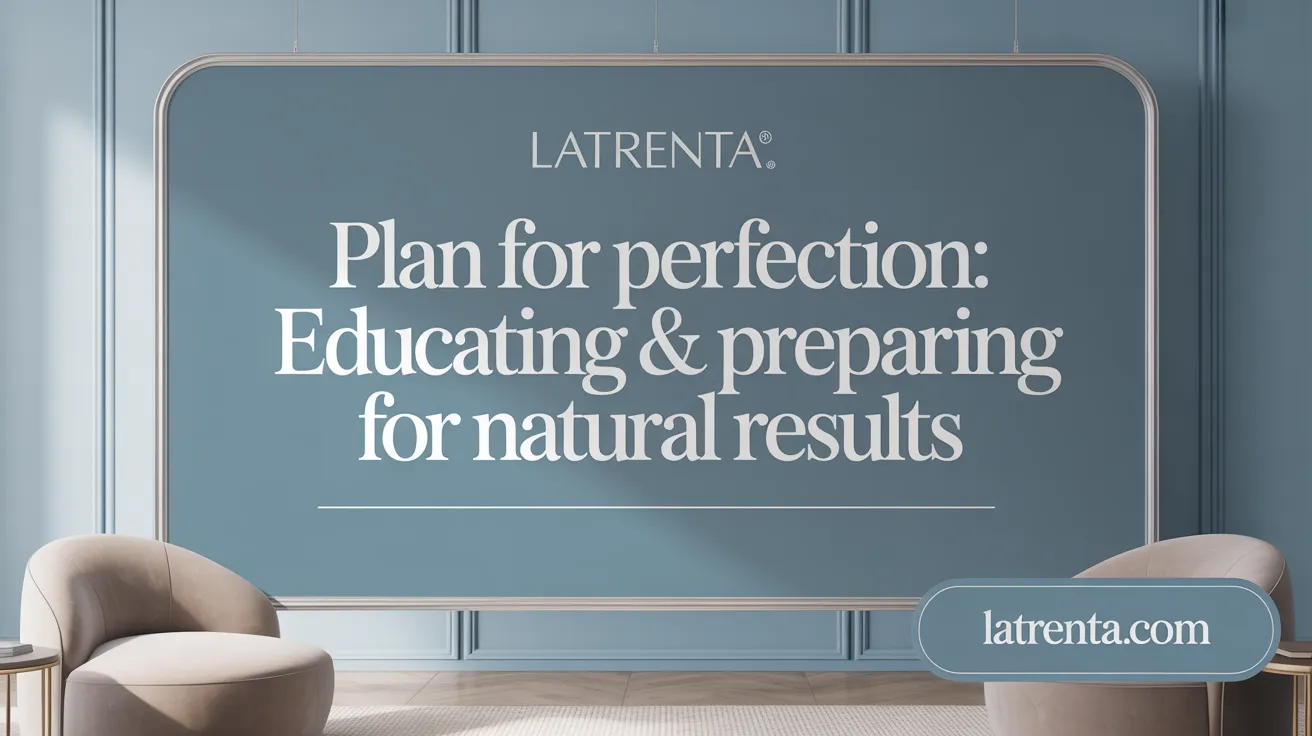 Plan for Perfection: Educating & Preparing for Natural Results