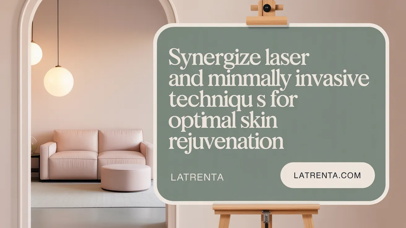 Synergize Laser and Minimally Invasive Techniques for Optimal Skin Rejuvenation