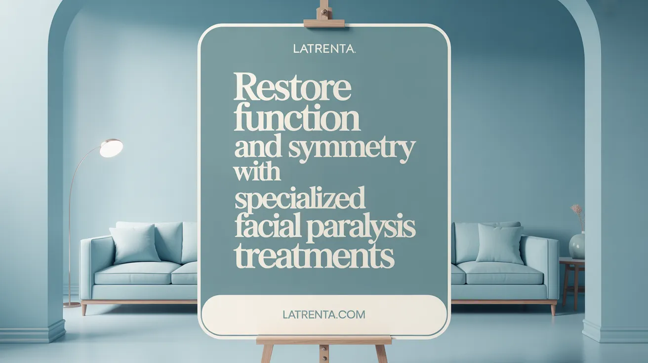 Restore Function and Symmetry with Specialized Facial Paralysis Treatments