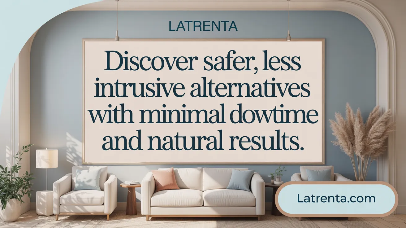 Discover safer, less intrusive alternatives with minimal downtime and natural results.