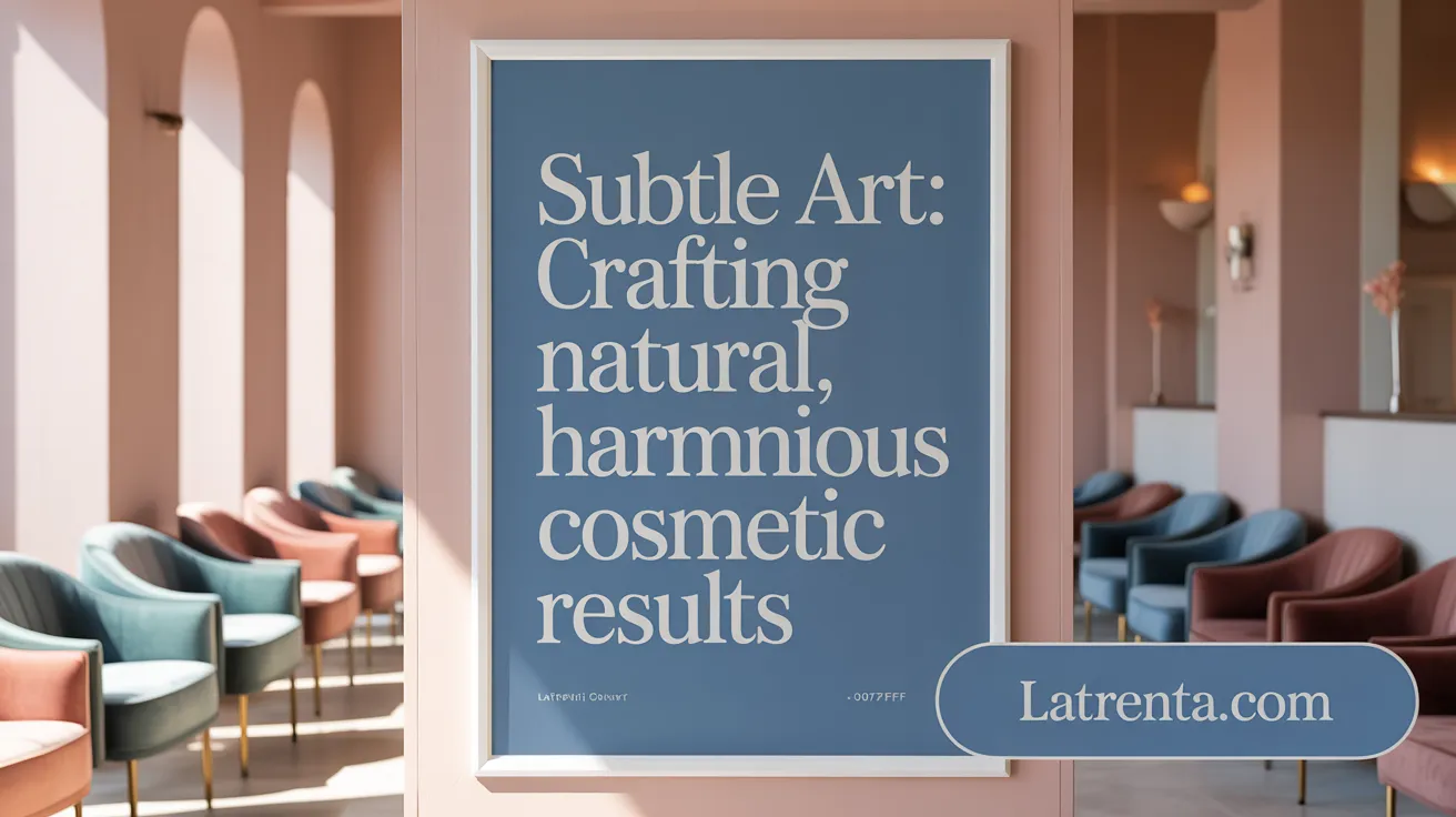 Subtle Art: Crafting Natural, Harmonious Cosmetic Results