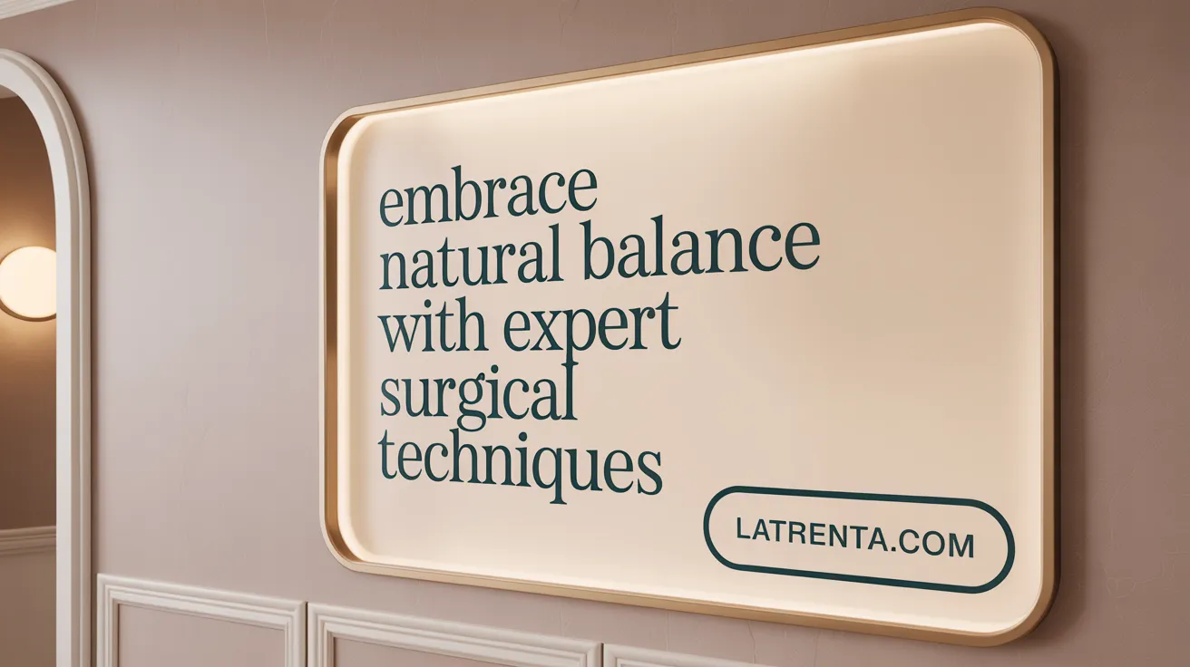 Embrace Natural Balance with Expert Surgical Techniques
