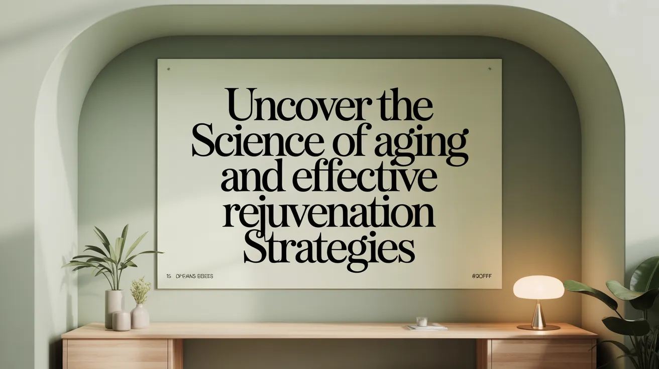 Uncover the Science of Aging and Effective Rejuvenation Strategies