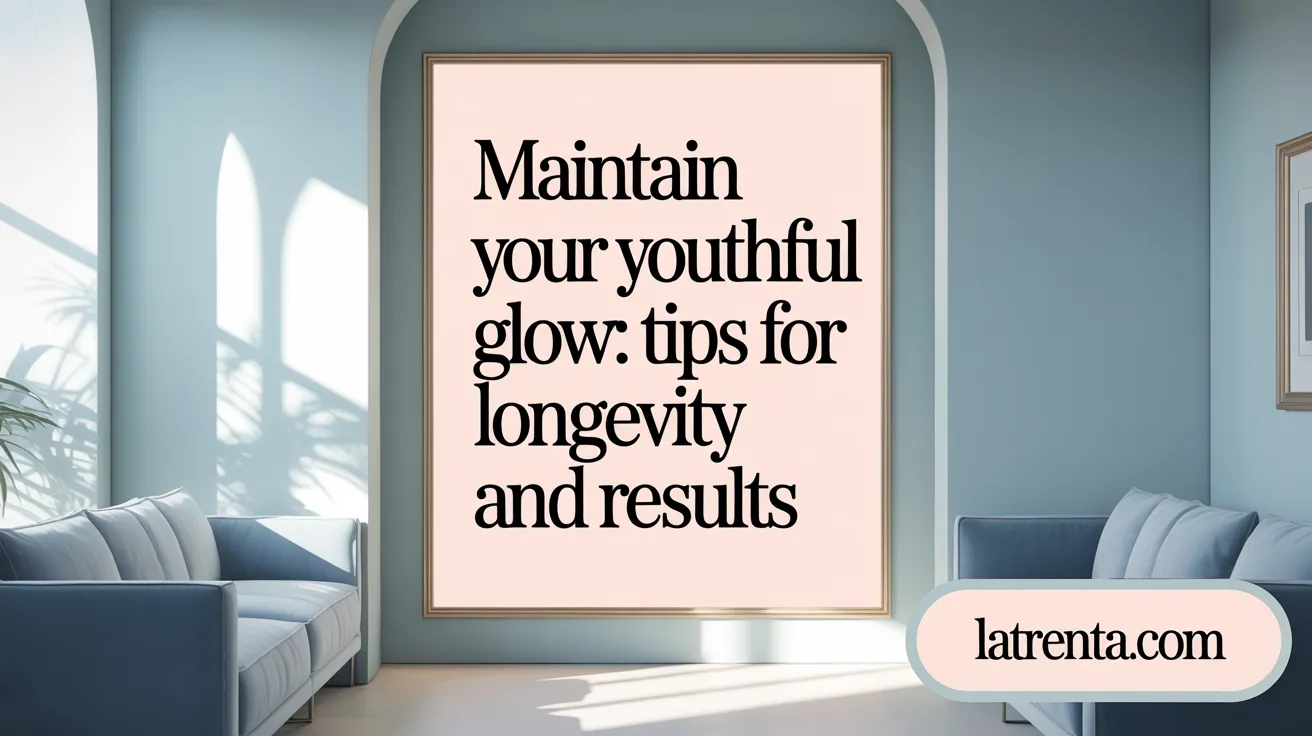 Maintain Your Youthful Glow: Tips for Longevity and Results