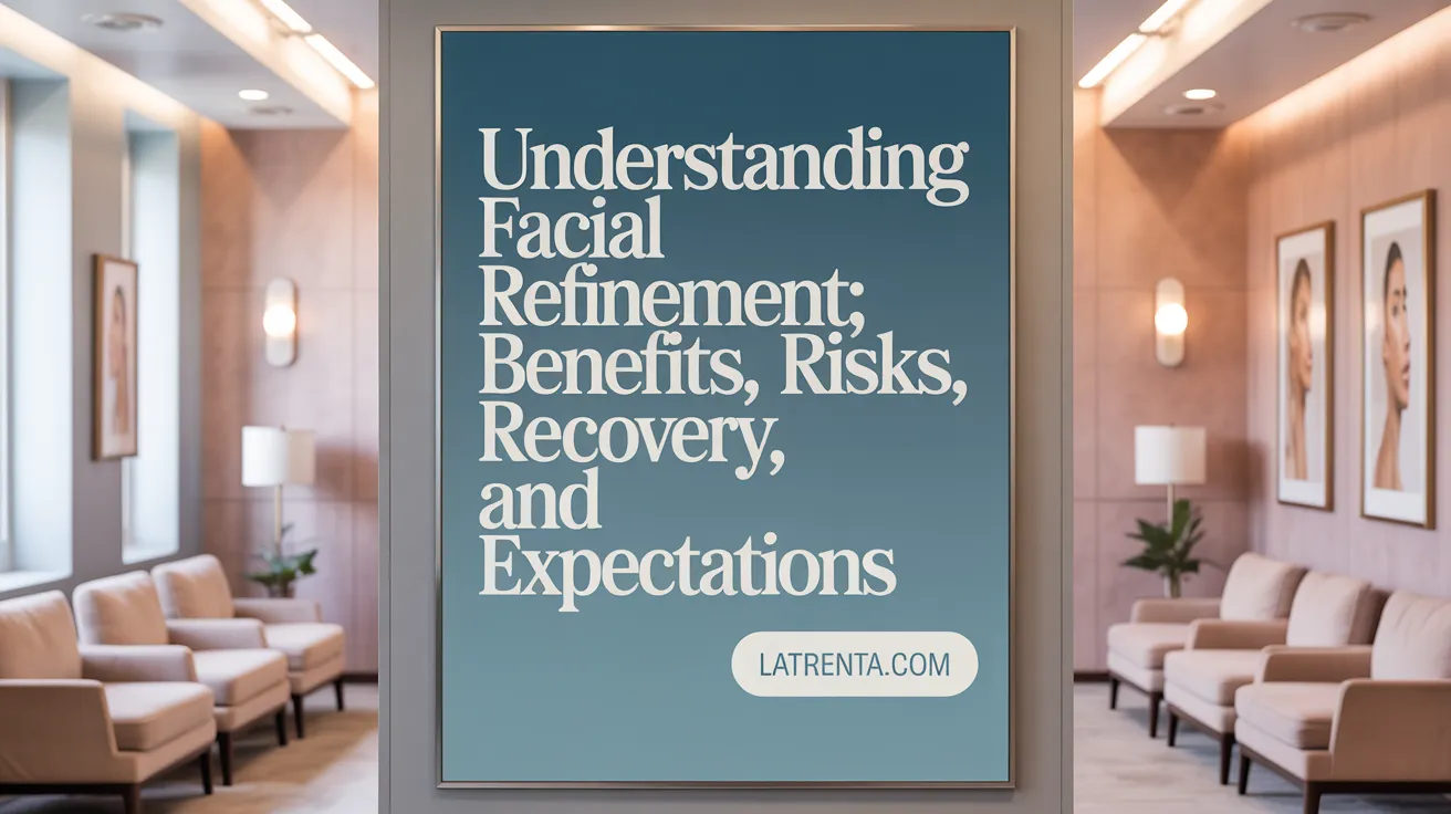 Understanding Facial Refinement: Benefits, Risks, Recovery, and Expectations