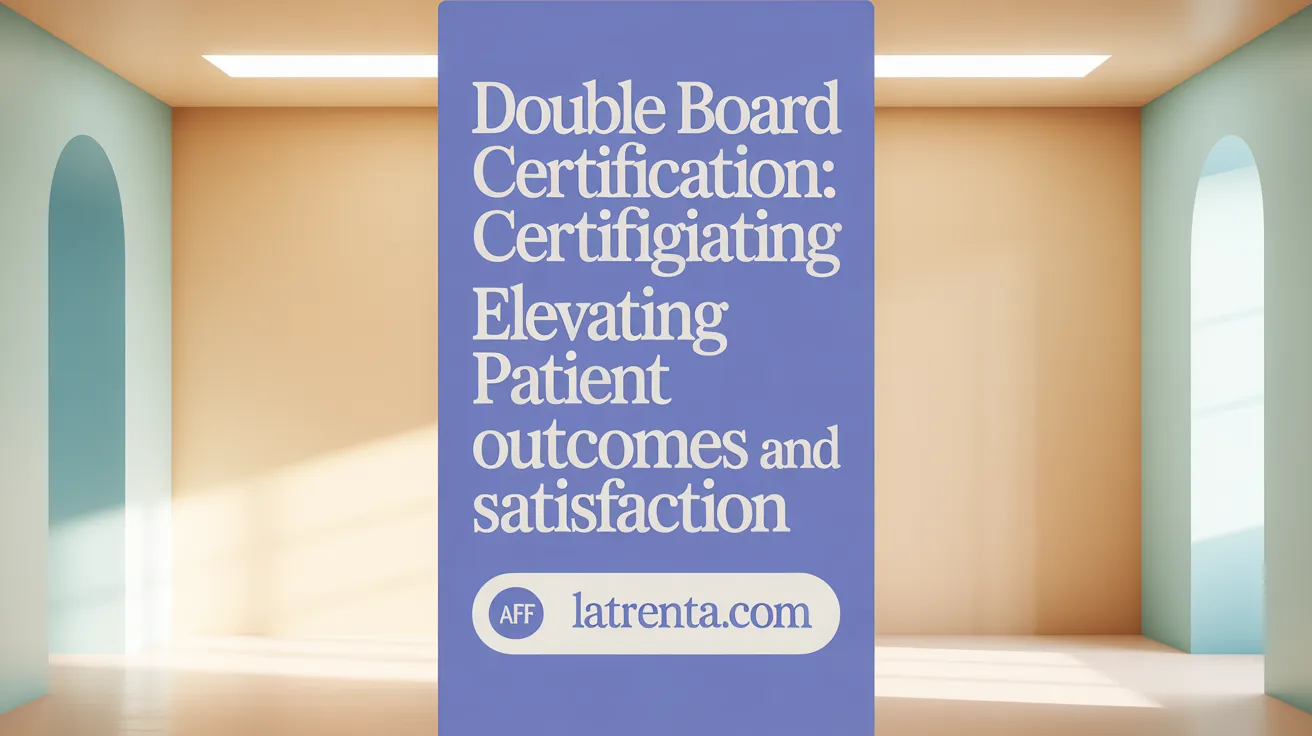 Double Board Certification: Elevating Patient Outcomes and Satisfaction