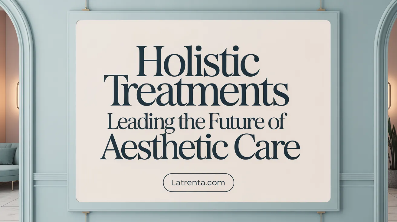 Holistic Treatments Leading the Future of Aesthetic Care
