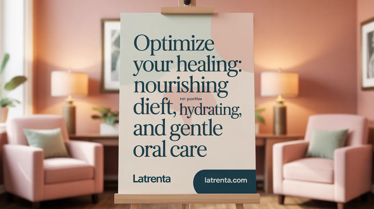 Optimize Your Healing: Soft Diet, Hydration, and Gentle Oral Hygiene