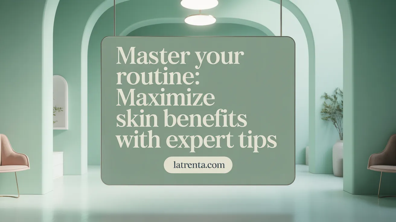 Master Your Routine: Maximize Skin Benefits with Expert Tips