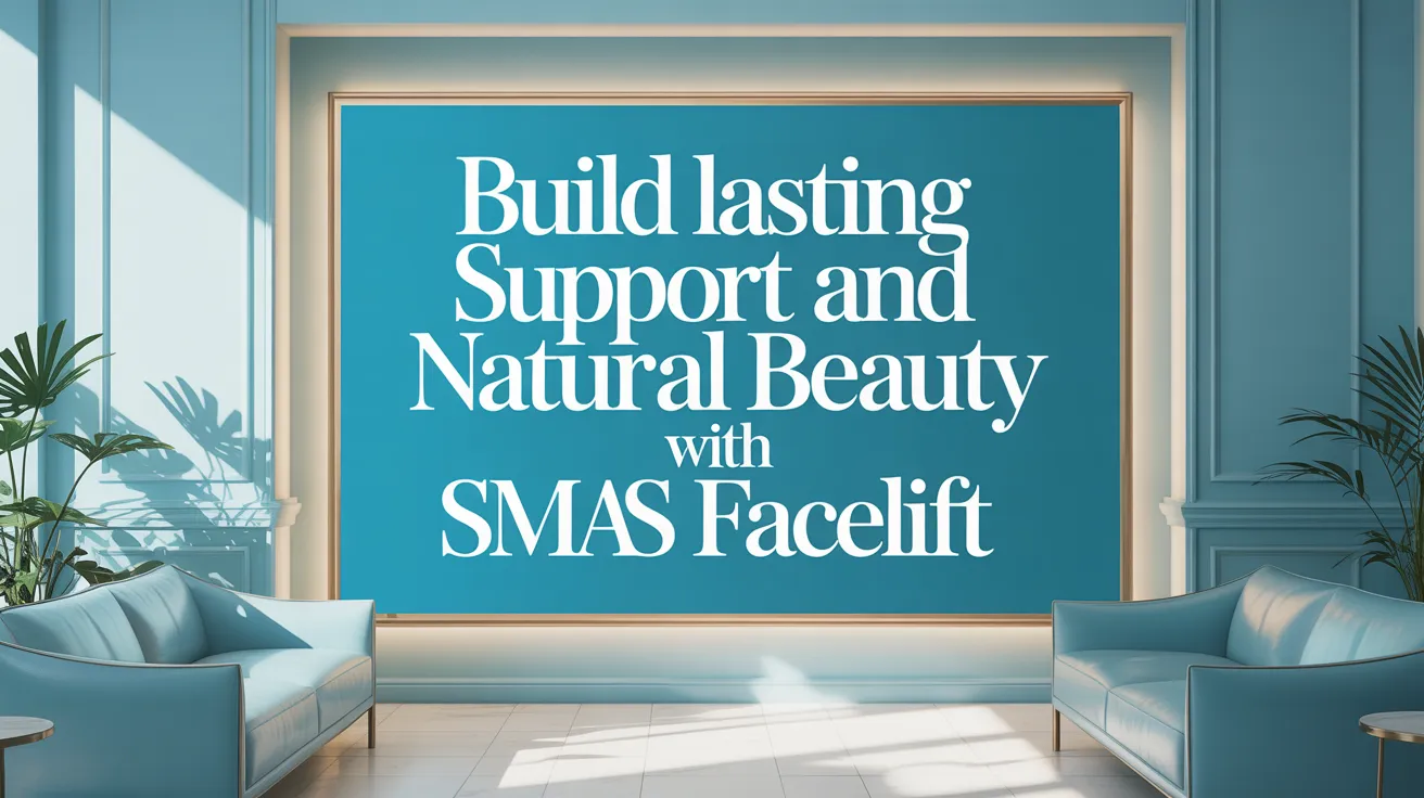 Build Lasting Support and Natural Beauty with SMAS Facelift