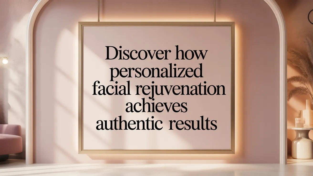 Discover How Personalized Facial Rejuvenation Achieves Authentic Results