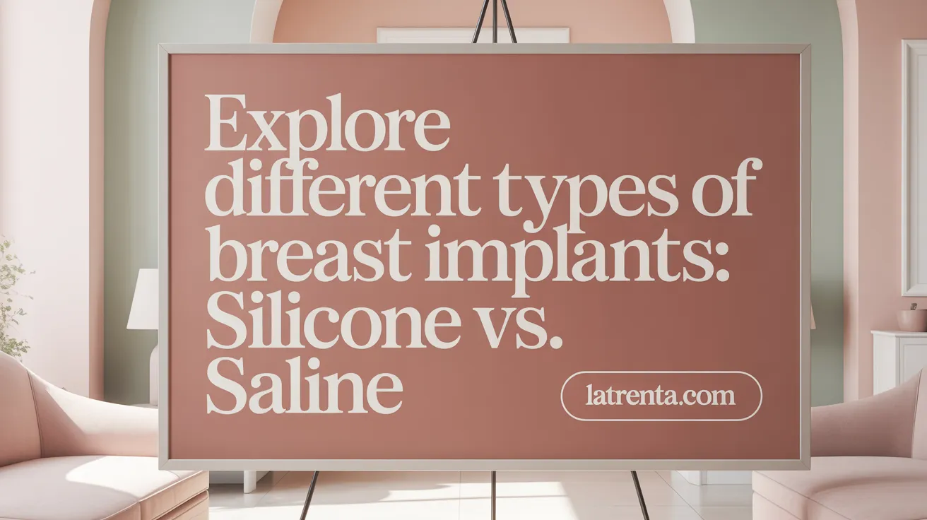 Explore Different Types of Breast Implants: Silicone vs. Saline