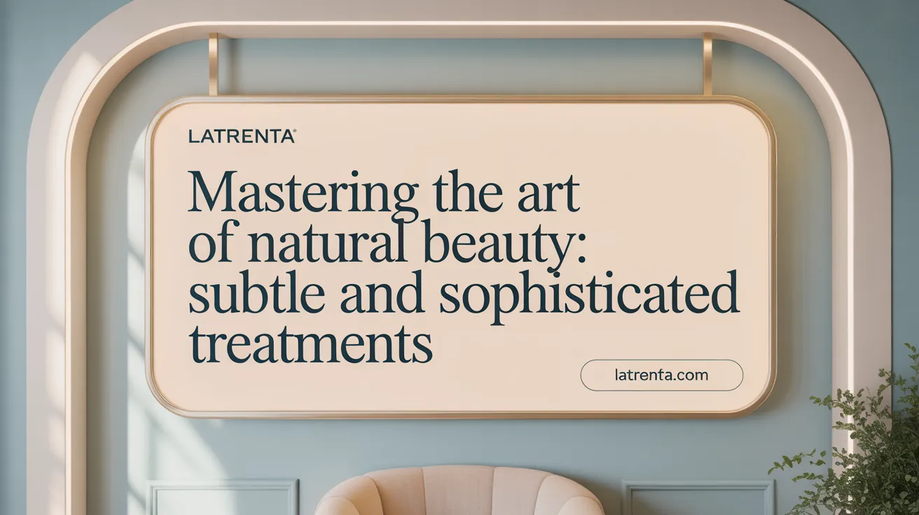 Mastering the Art of Natural Beauty: Subtle and Sophisticated Treatments