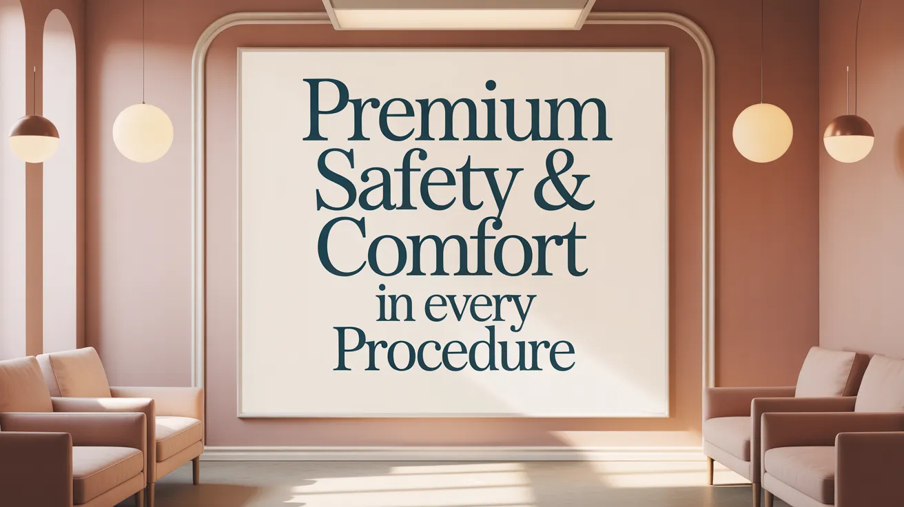 Premium Safety & Comfort in Every Procedure