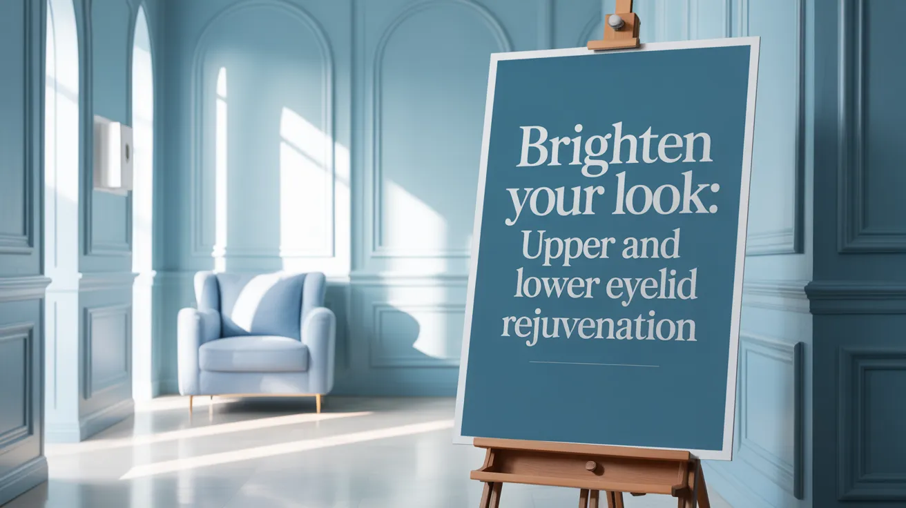 Brighten Your Look: Upper and Lower Eyelid Rejuvenation