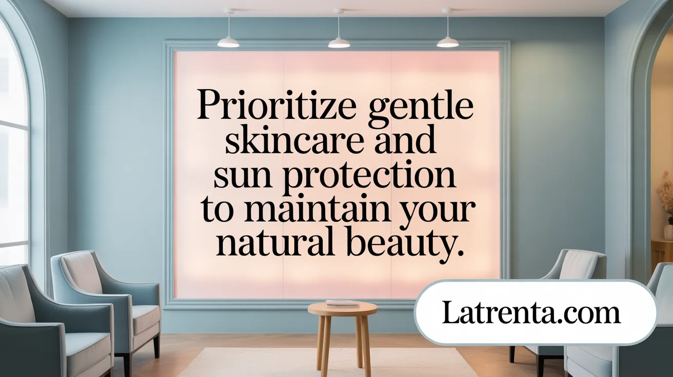 Prioritize gentle skincare and rigorous sun protection to preserve your aesthetic results.