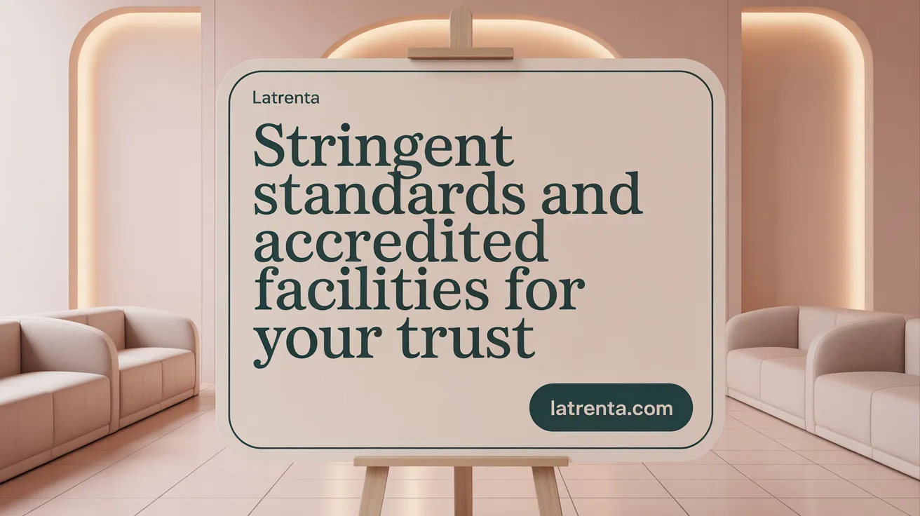 Stringent Standards and Accredited Facilities for Your Trust