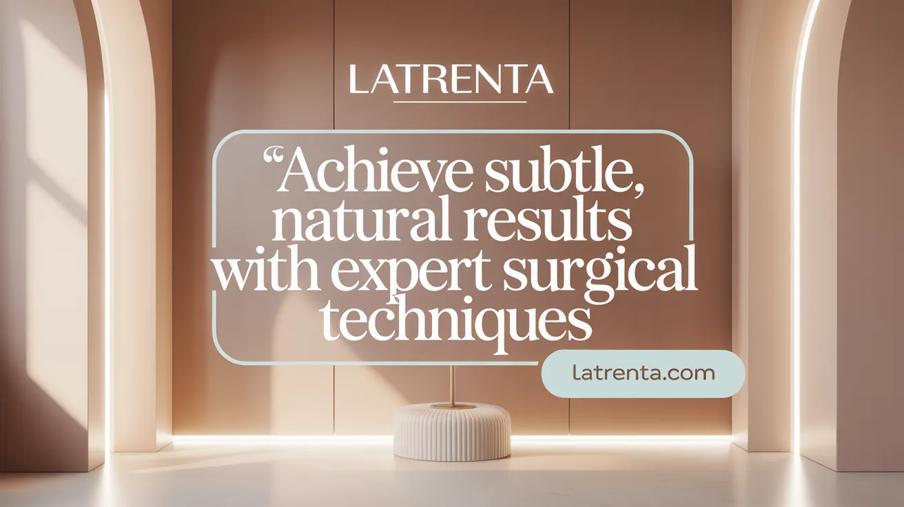 Achieve Subtle, Natural Results with Expert Surgical Techniques