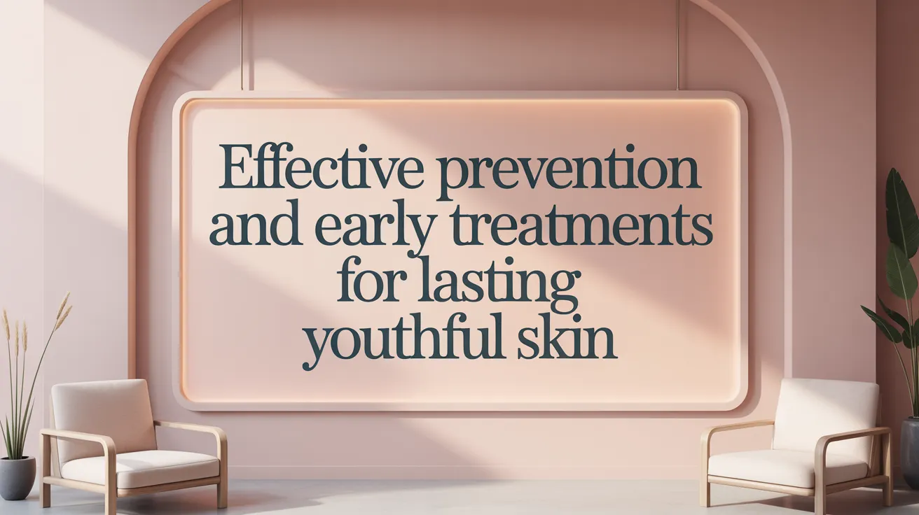 Effective Prevention and Early Treatments for Lasting Youthful Skin