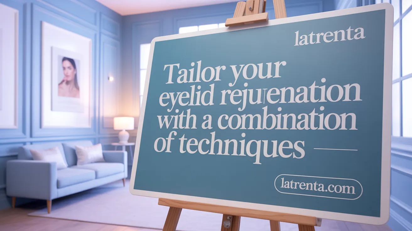 Tailor Your Eyelid Rejuvenation with a Combination of Techniques