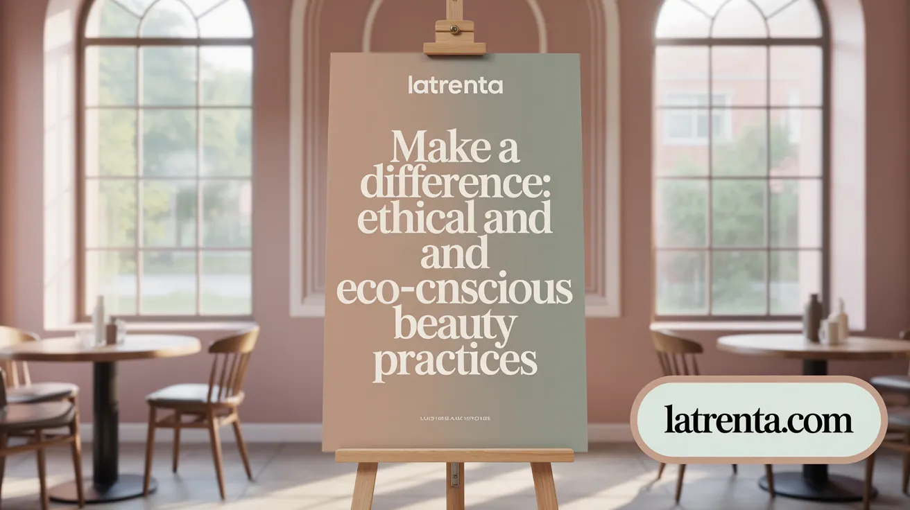 Make a Difference: Ethical and Eco-Conscious Beauty Practices