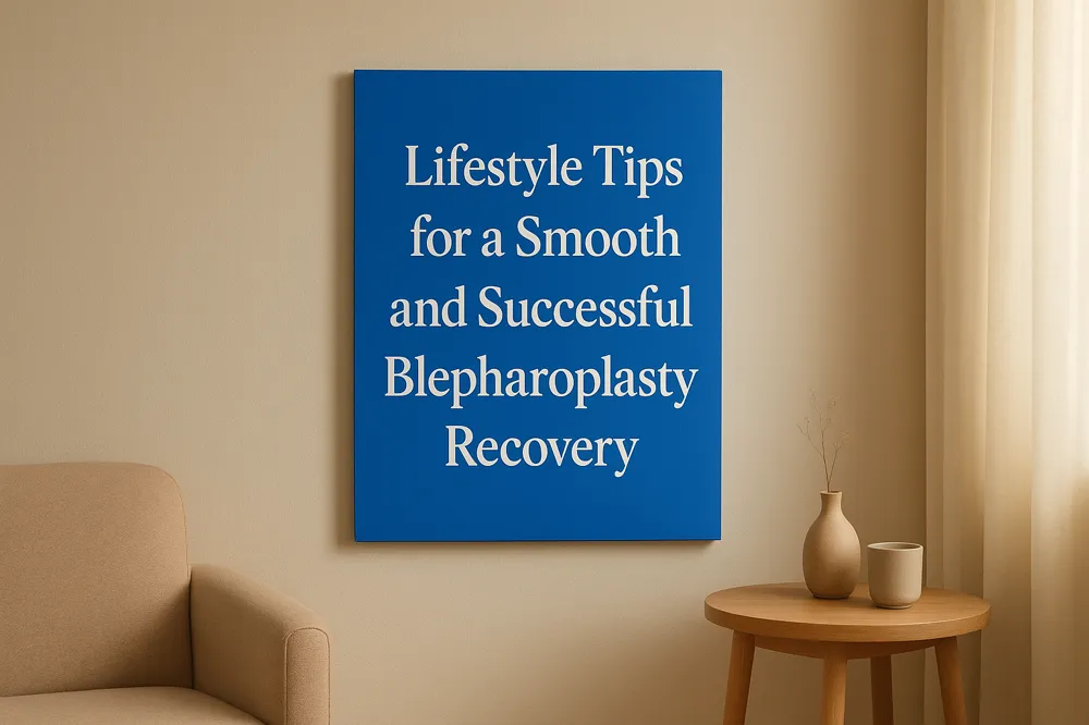 Lifestyle Tips for a Smooth and Successful Blepharoplasty Recovery