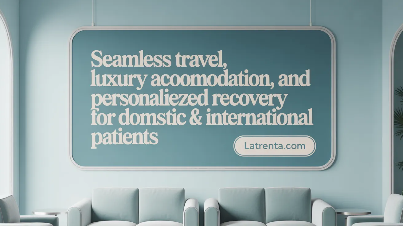 Seamless Travel, Luxury Accommodation, and Personalized Recovery for Domestic & International Patients