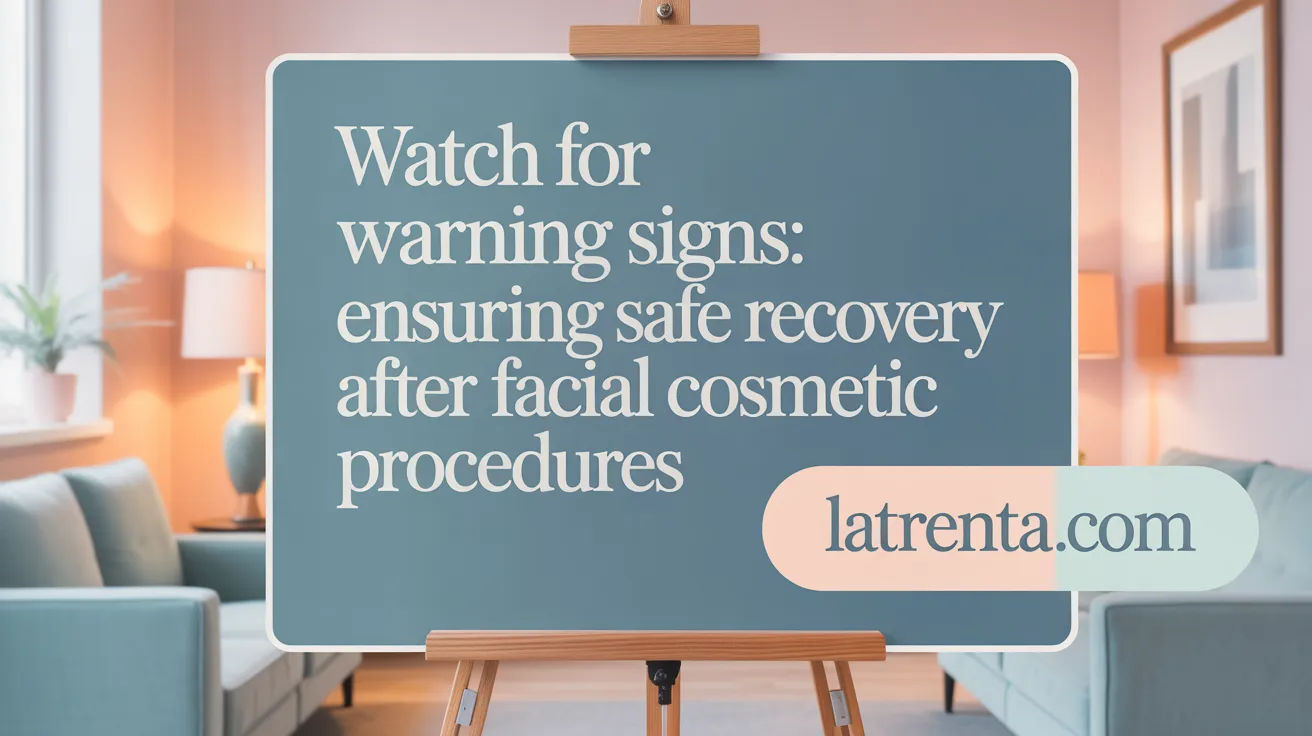 Watch for Warning Signs: Ensuring Safe Recovery From Buccal Fat Removal