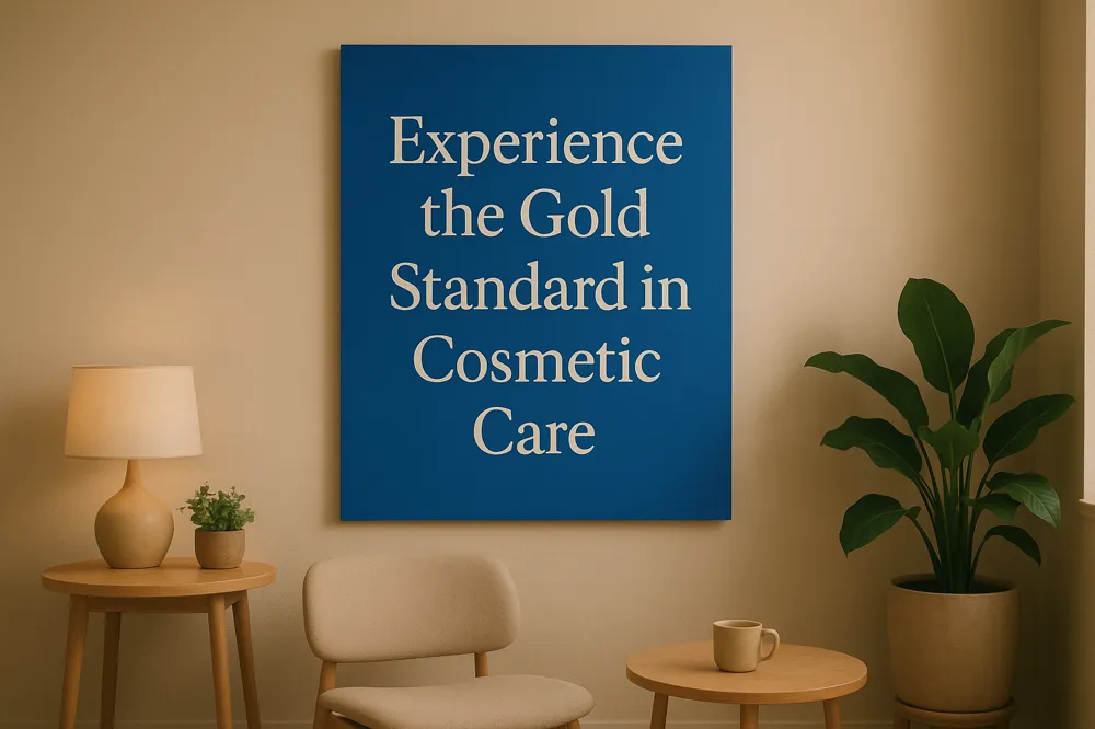 Experience the Gold Standard in Cosmetic Care