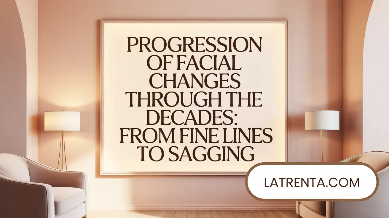 Progression of Facial Aging Through the Decades: From Fine Lines to Sagging