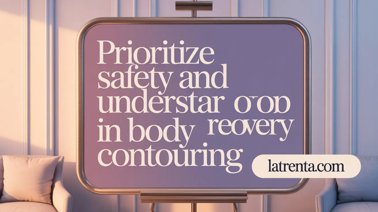 Prioritize Safety and Understand Recovery in Body Contouring