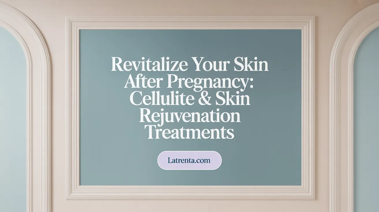 Revitalize Your Skin After Pregnancy: Cellulite & Skin Rejuvenation Treatments