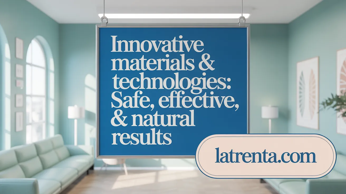 Innovative Materials & Technologies: Safe, Effective, & Natural Results