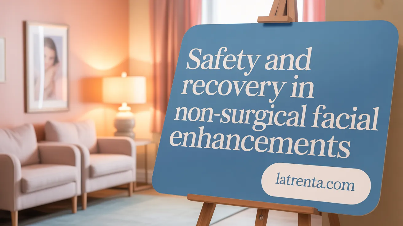 Safety and Recovery in Non-Surgical Facial Enhancements