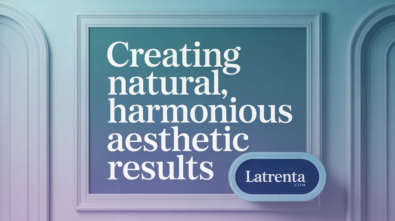 Creating Natural, Harmonious Aesthetic Results