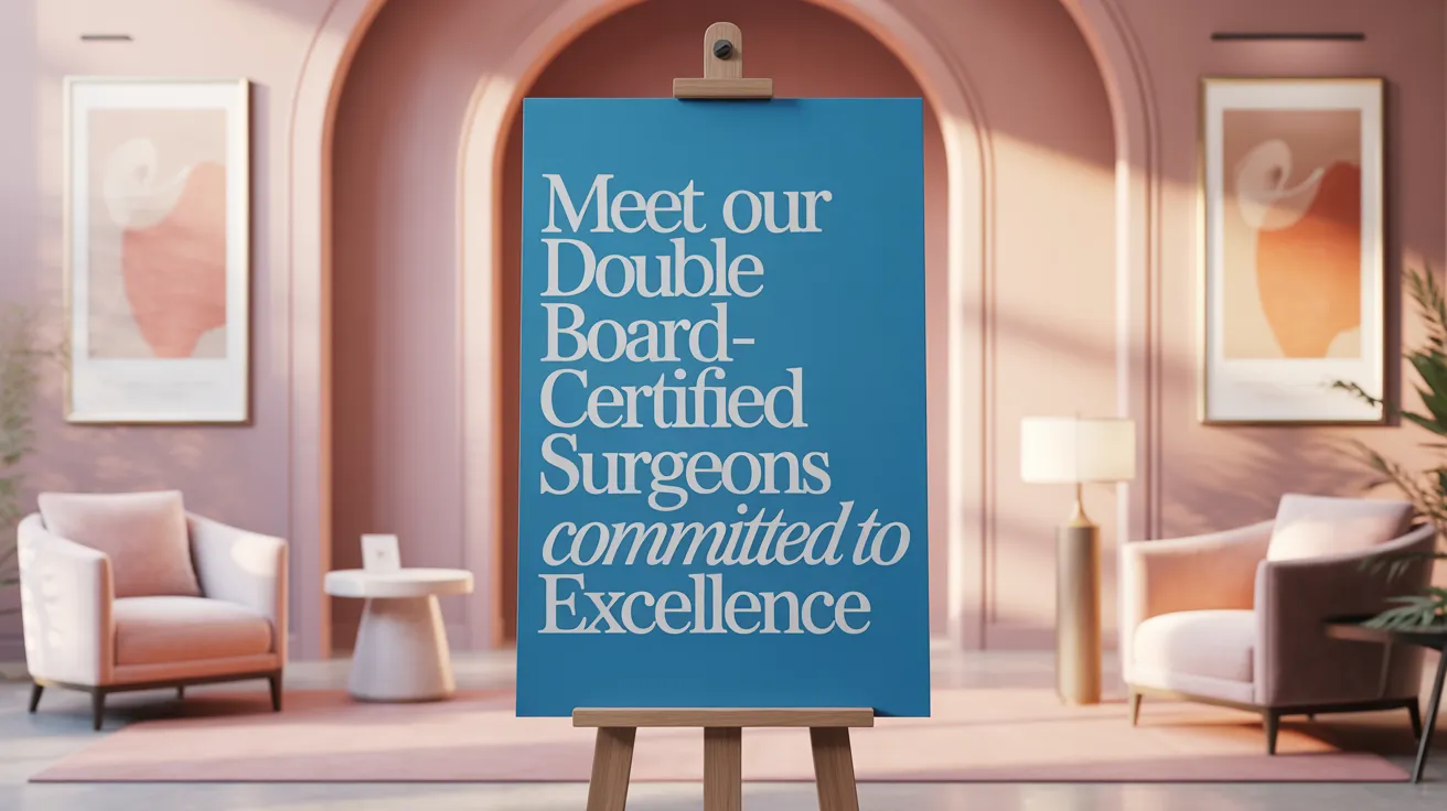 Meet Our Double Board-Certified Surgeons Committed to Excellence