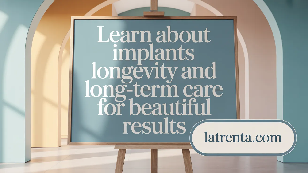Learn About Implants Longevity and Long-Term Care for Beautiful Results