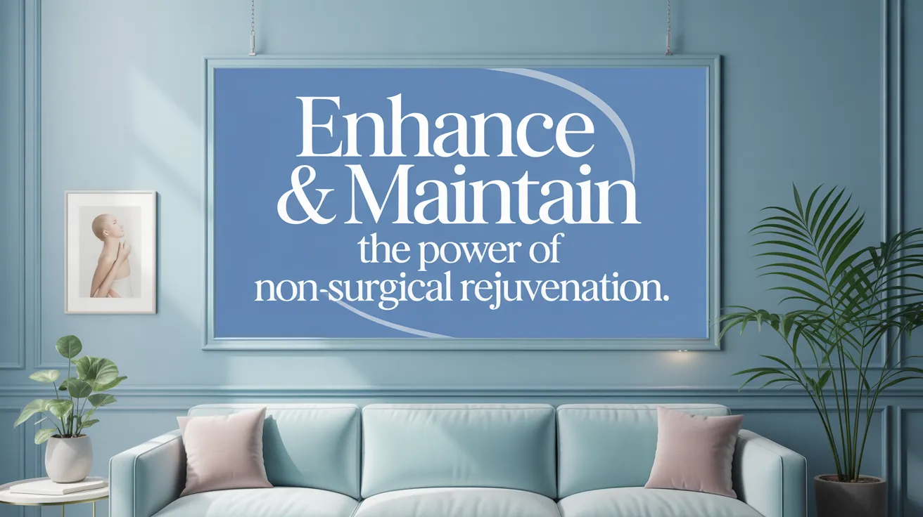 Enhance & Maintain: The Power of Non-Surgical Rejuvenation