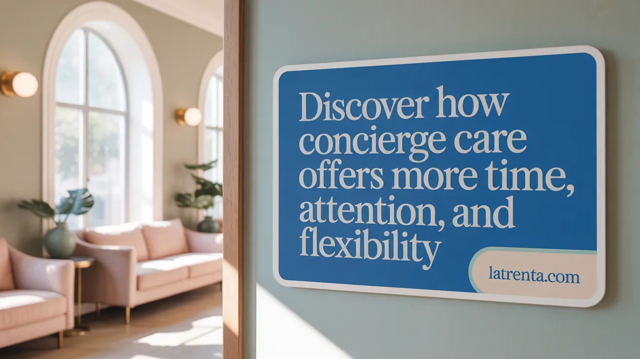Discover How Concierge Care Offers More Time, Attention, and Flexibility