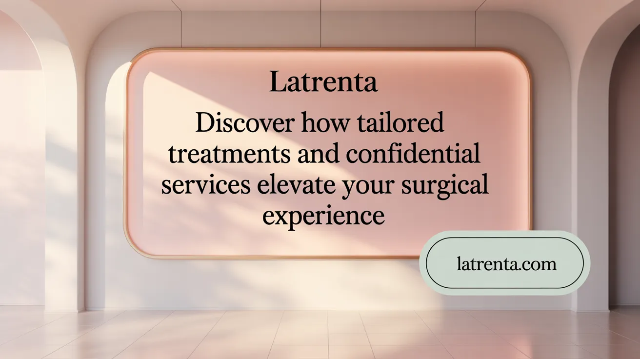Discover How Tailored Treatments and Confidential Services Elevate Your Surgical Experience
