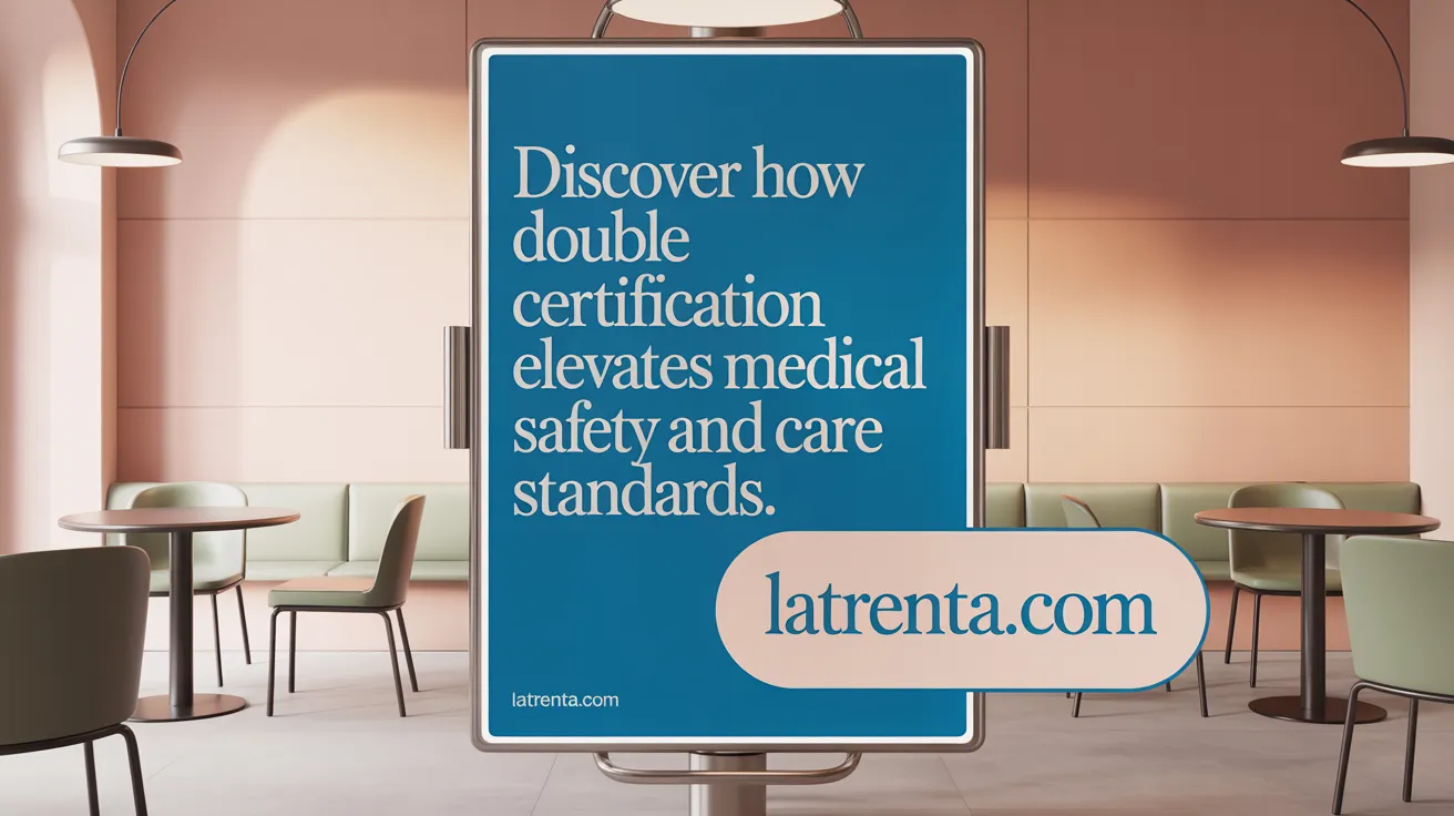 Discover How Double Certification Elevates Medical Safety and Care Standards