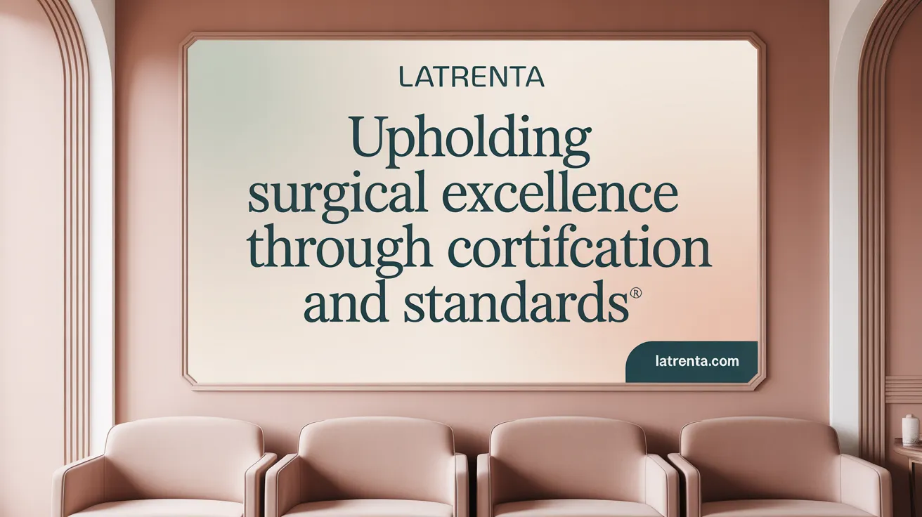 Upholding Surgical Excellence through Certification and Standards
