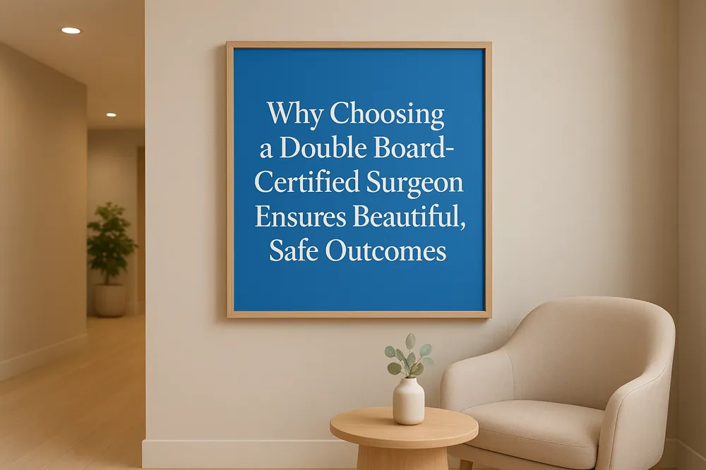 Why Choosing a Double Board-Certified Surgeon Ensures Beautiful, Safe Outcomes