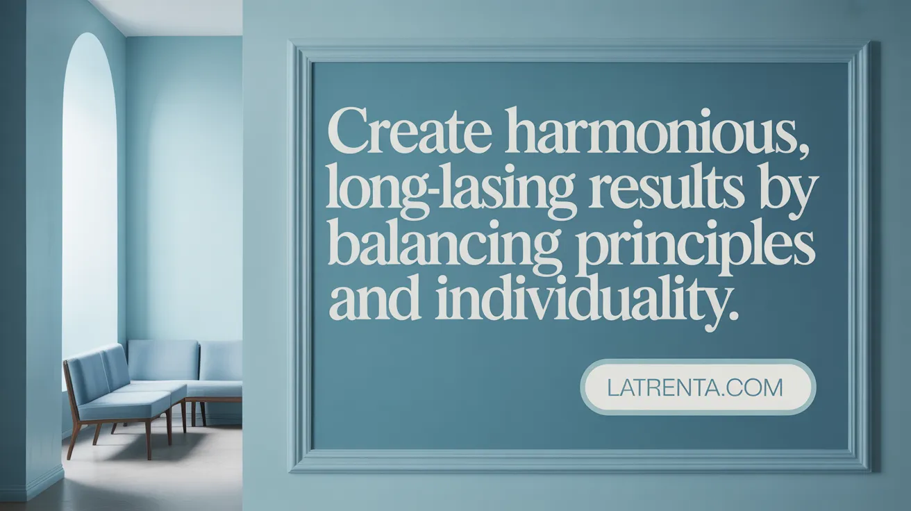 Create Harmonious, Long-Lasting Results by Balancing Principles and Individuality