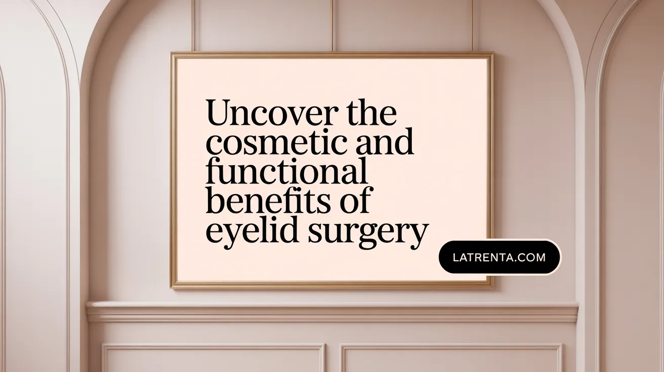 Uncover the Cosmetic and Functional Benefits of Eyelid Surgery